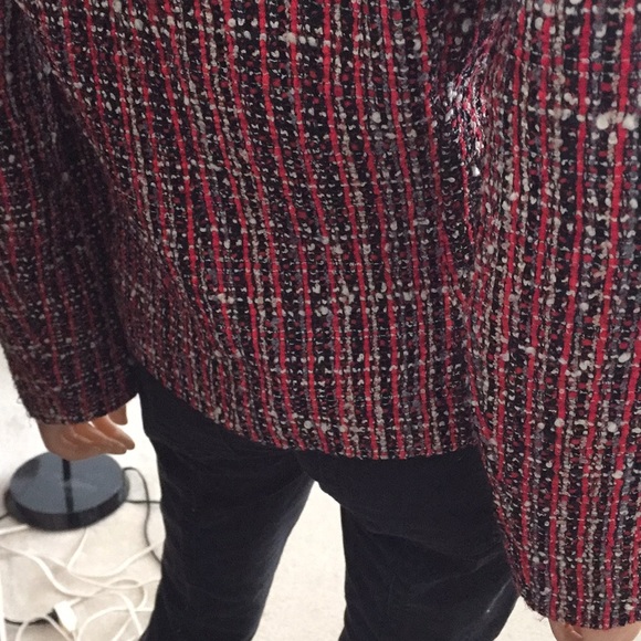 SOLD!!! RODIER red, black, white jacket vintage - Picture 4 of 7